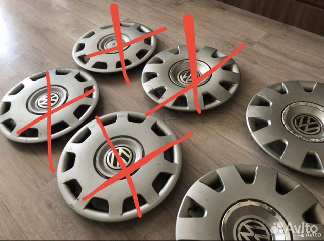 Колпаки R15 на Volkswagen оригинальные