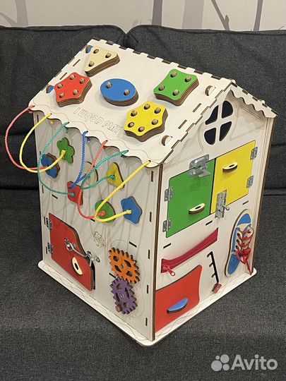 Бизидом / бизиборд большой со светом 