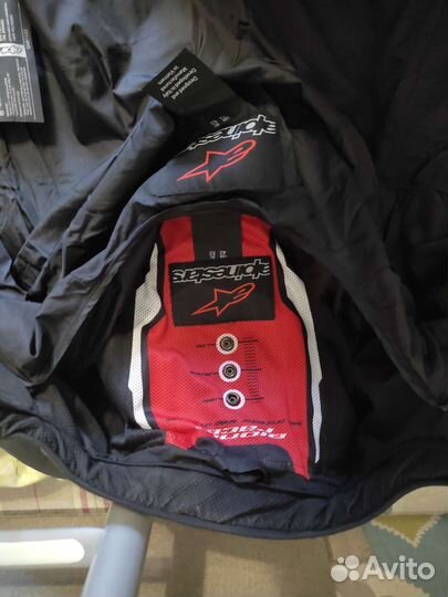 Мотокуртка кожаная мужская Alpistars