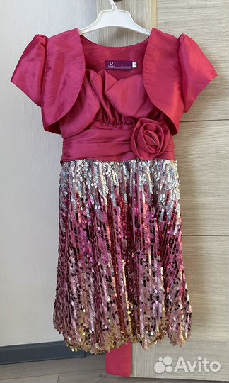 Платье для девочки 116-122