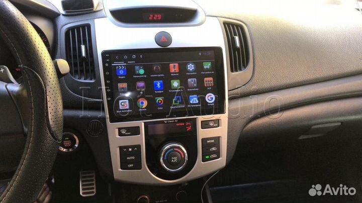 Магнитола для Kia Cerato 2 с установкой