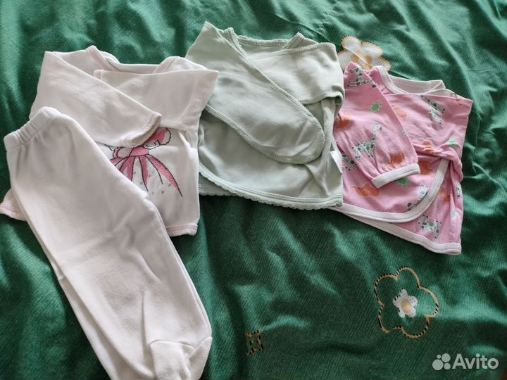 Детские вещи на девочку пакетом 60-70