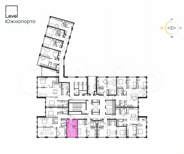 Квартира-студия, 18,4 м², 2/24 эт.
