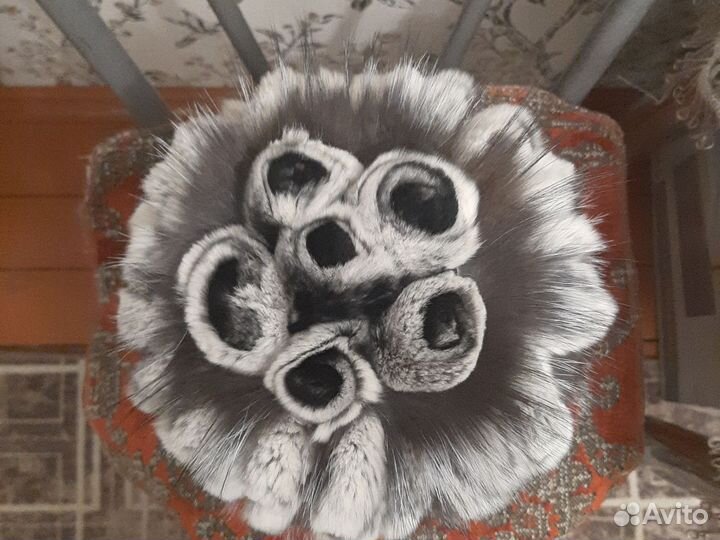 Шапка зимняя меховая женская