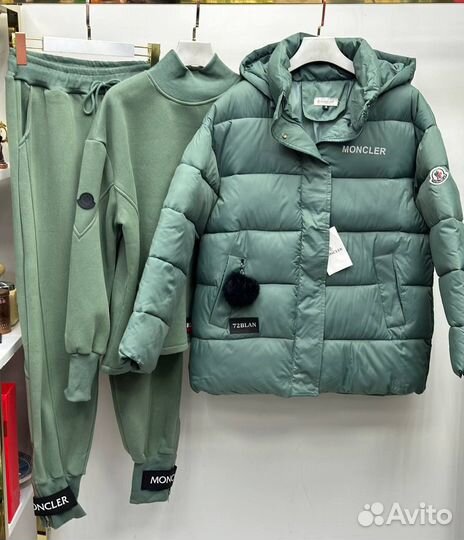 Зимний костюм с курткой Moncler