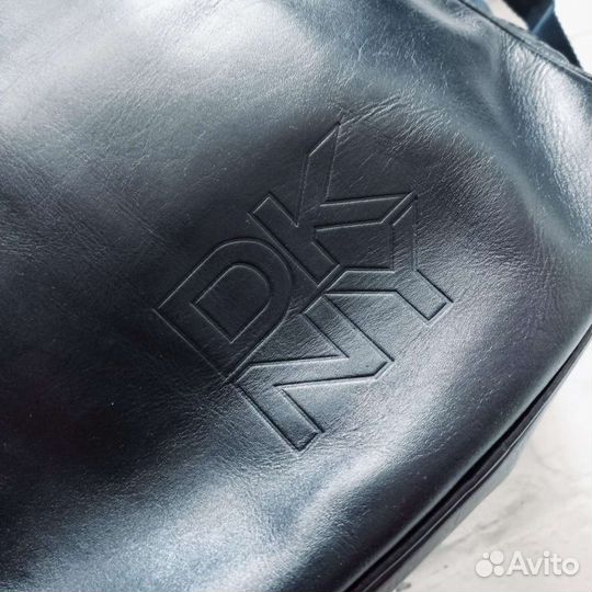 Dkny мужской рюкзак кожа деним США оригинал