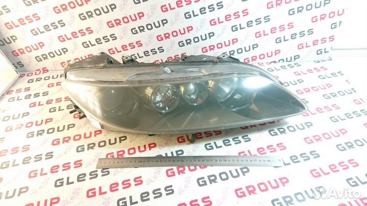 Фара головная GG R без туманки xenon чёрные очки б
