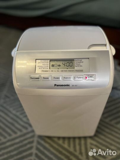 Хлебопечка panasonic sd 257