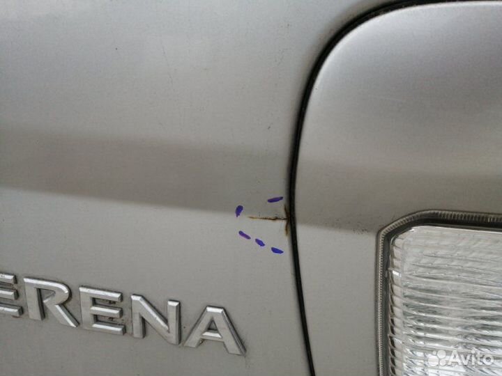 Дверь багажника Nissan Serena C24