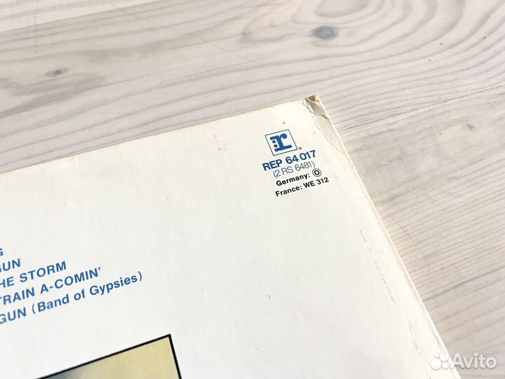 Винил soundtrack Jimi Hendrix (2xLP) Ger 1973