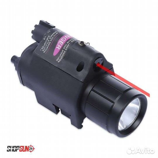 Фонарь подствольный с лцу (красный)