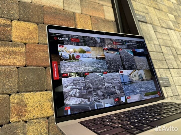 Тротуарная плитка в Кредит