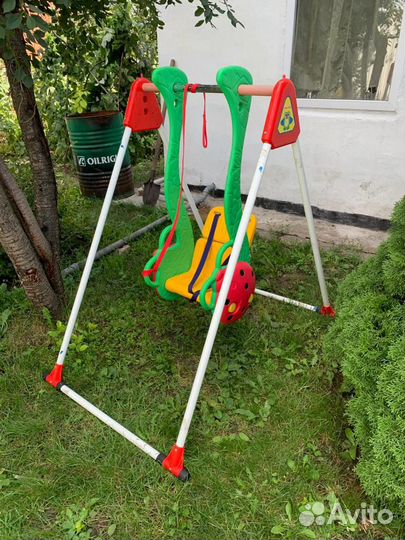 Детские качели напольные