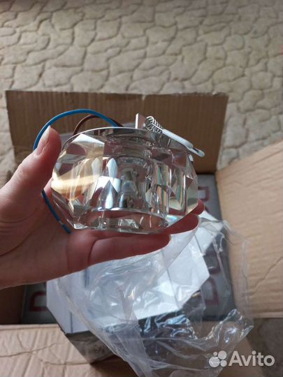 Светильники потолочные встраиваемые новые 11 шт