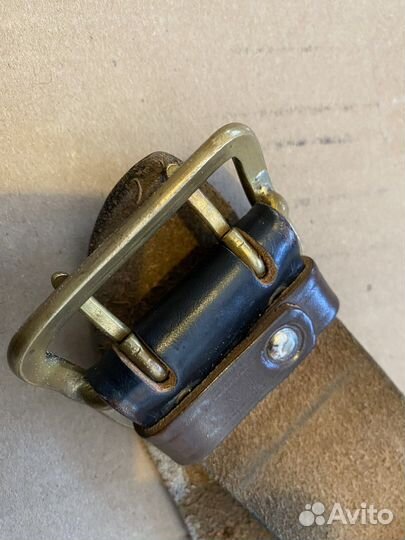 Ремень кожаный офицерский СССР 2