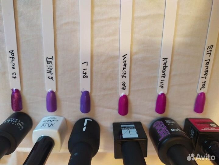 Гель лаки для маникюра пакетом 29 лаков и др