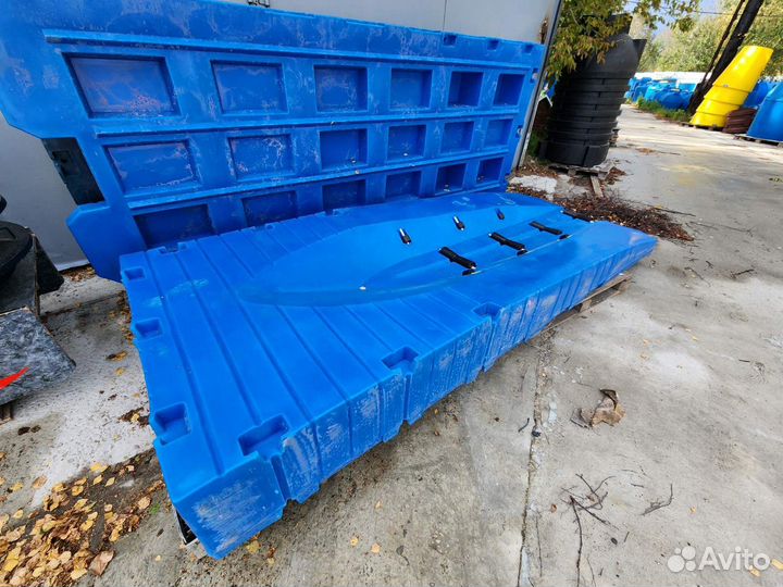 Заезд для гидроцикла. Пластик. 1 х 2 метра