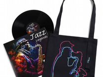 Jazz legends promo с сумкой-шопером для виниловых