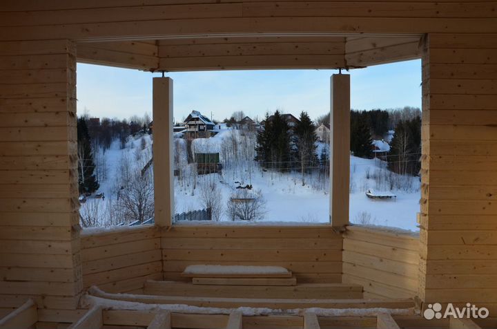 Строительство домов, бань (Брус, бревно)