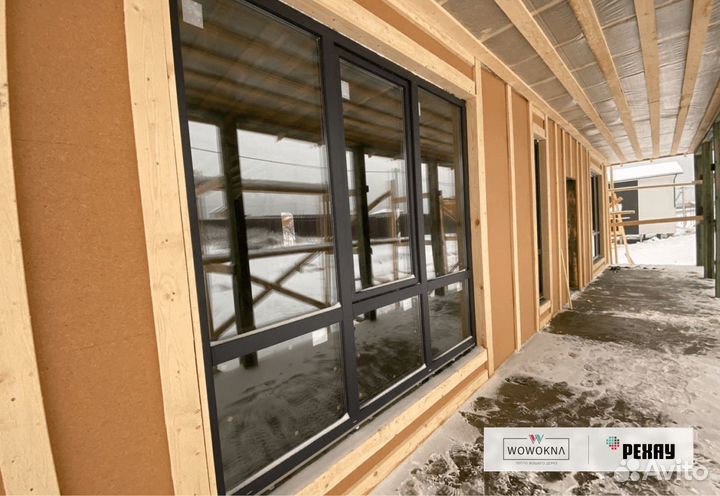 Остекление панорамное Холодное и теплое