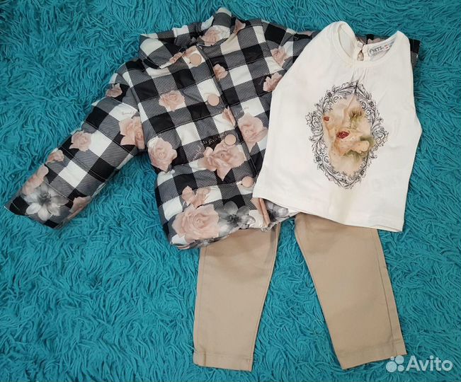 Комплект для девочки (размер 80)