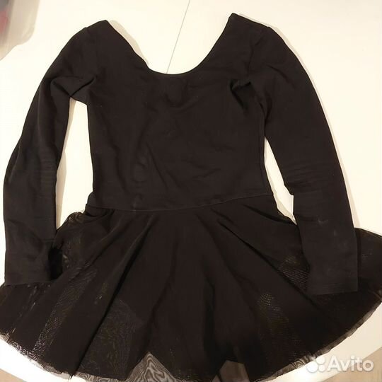 Купальник гимнастический и туфли для танцев