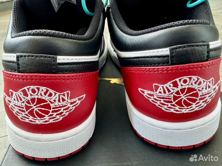 Оригинал Nike Air Jordan 1 Low Bred Toe