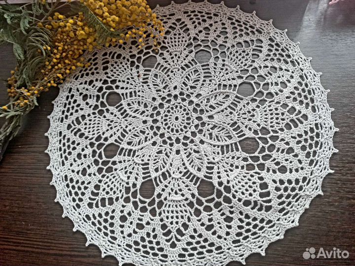 Салфетка вязаная крючком