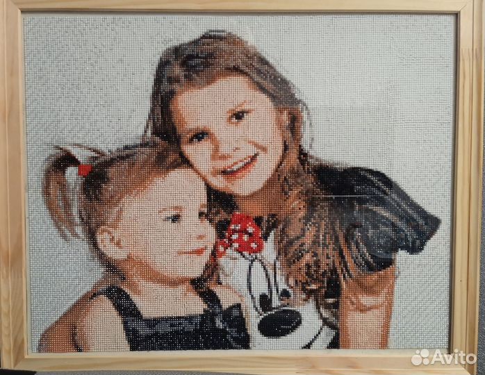 Алмазная мозаика по фото - набор