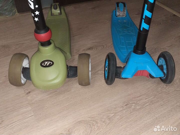 Самокат трехколесный