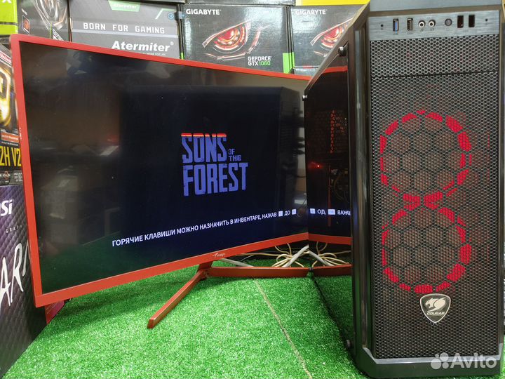 Игровой пк 8 ядер RX 580 16gb 512GB SSD