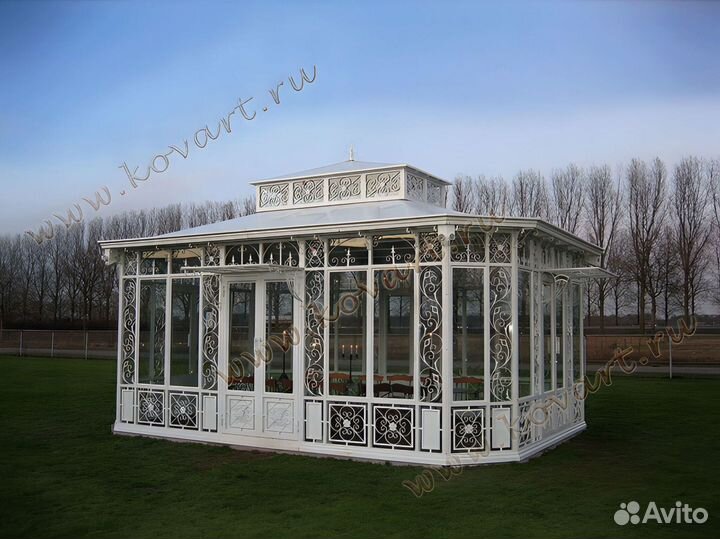 Кованые беседки для дачи в Москве