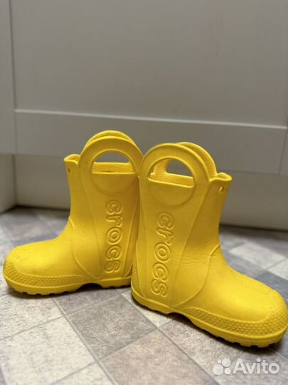 Резиновые сапоги crocs c8