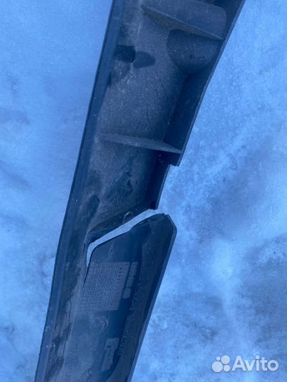 Воздуховод радиатора рено сандеро