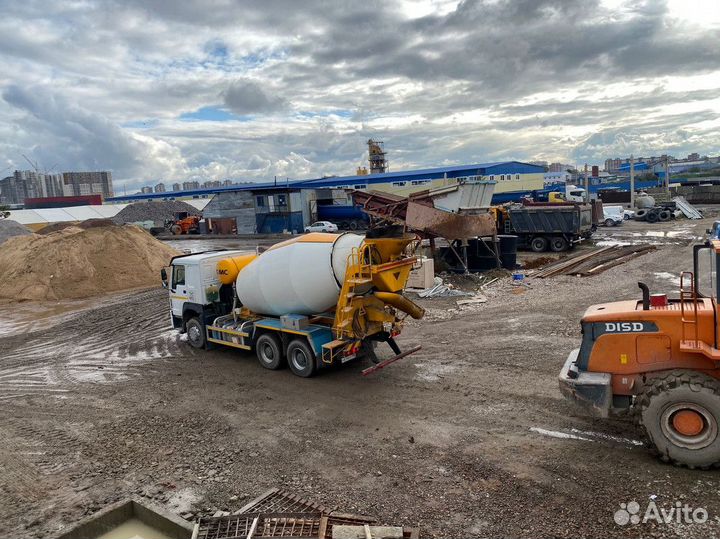 Бетон М250/Кладочный раствор/Доставка