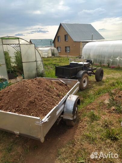 Самодельный Мини трактор