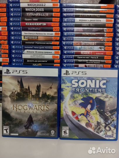Игры на дисках для ps5