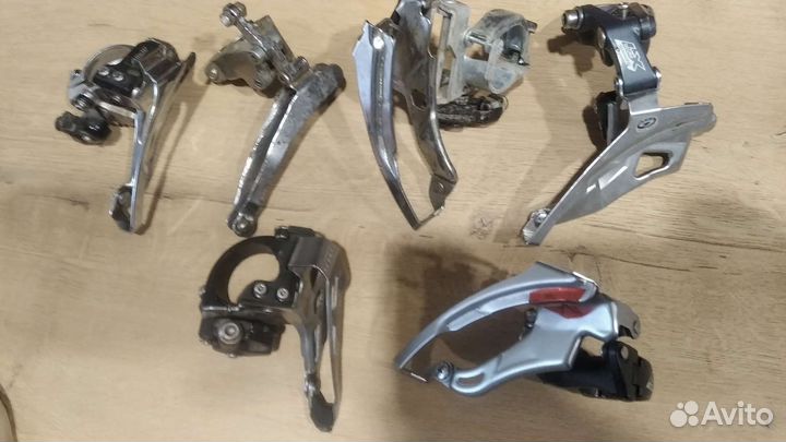 Вынос, руль, подседельный штырь, переключатели