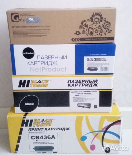 Картридж NetProduct CB435A/CB436A/CE285A