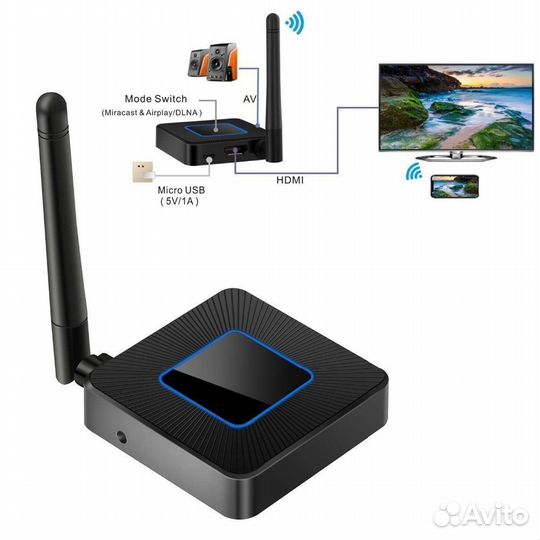 Адаптер OT-DVB09 WI-FI ресивер