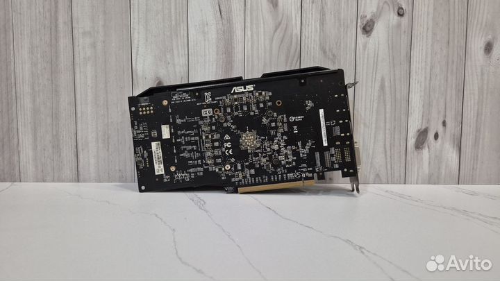 Видеокарта rx 580 4gb asus dual