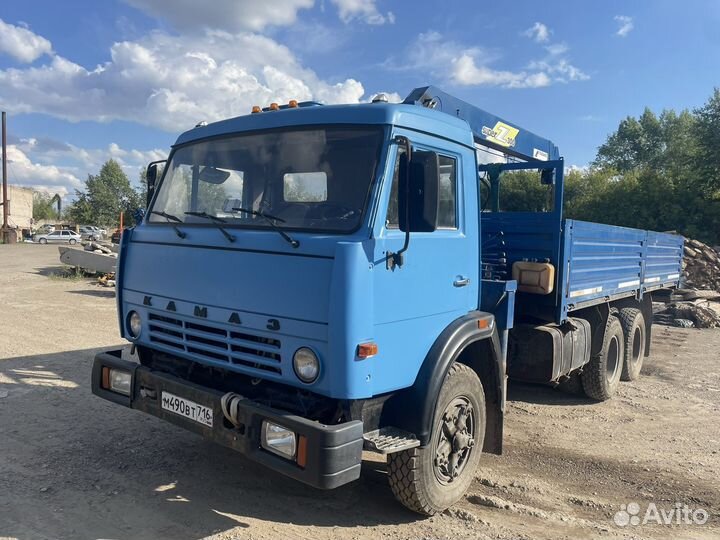 КамАЗ 53215 с КМУ, 2000