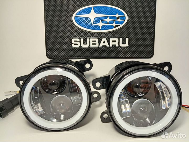 Противотуманные фары с дхо для Subaru (LED 160w)