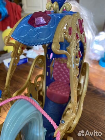 Карета с лошадью для барби, Золушки