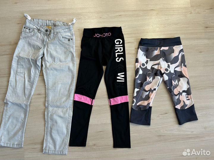 Футболка легинсы водолазка 128