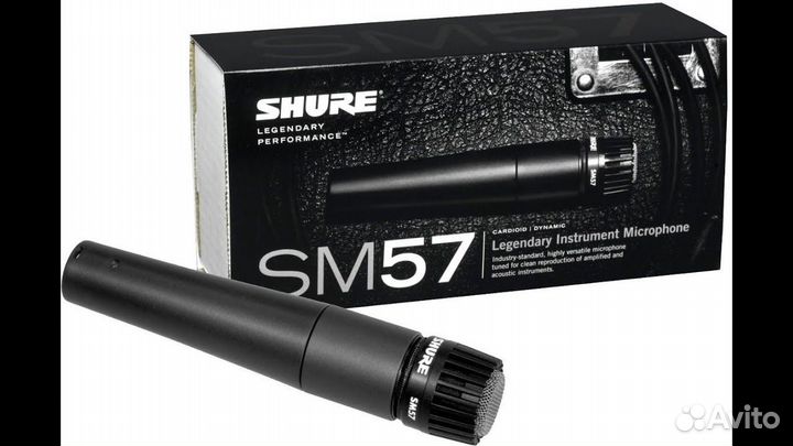Микрофон Shure SM57 LCE (оригинал: пр-во Китай)
