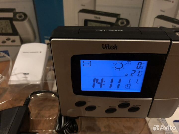 Термометр с беспроводным датчиком