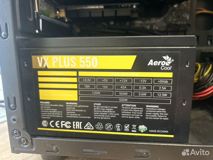 Игровой пк I3 9100f+Palit GTX 1660 Super