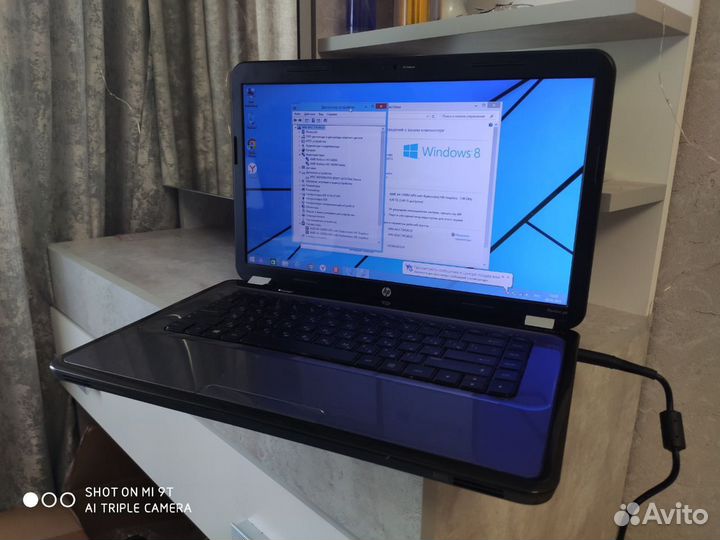 Ноутбук HP pavilion g6 проц AMD A4 3305M озу 4гб