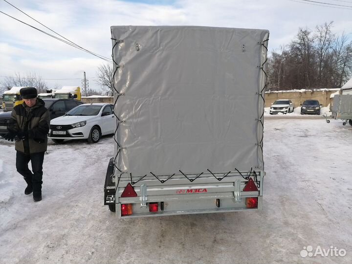 Прицеп 04.22 с тентом аэро 150 см. Для урожая